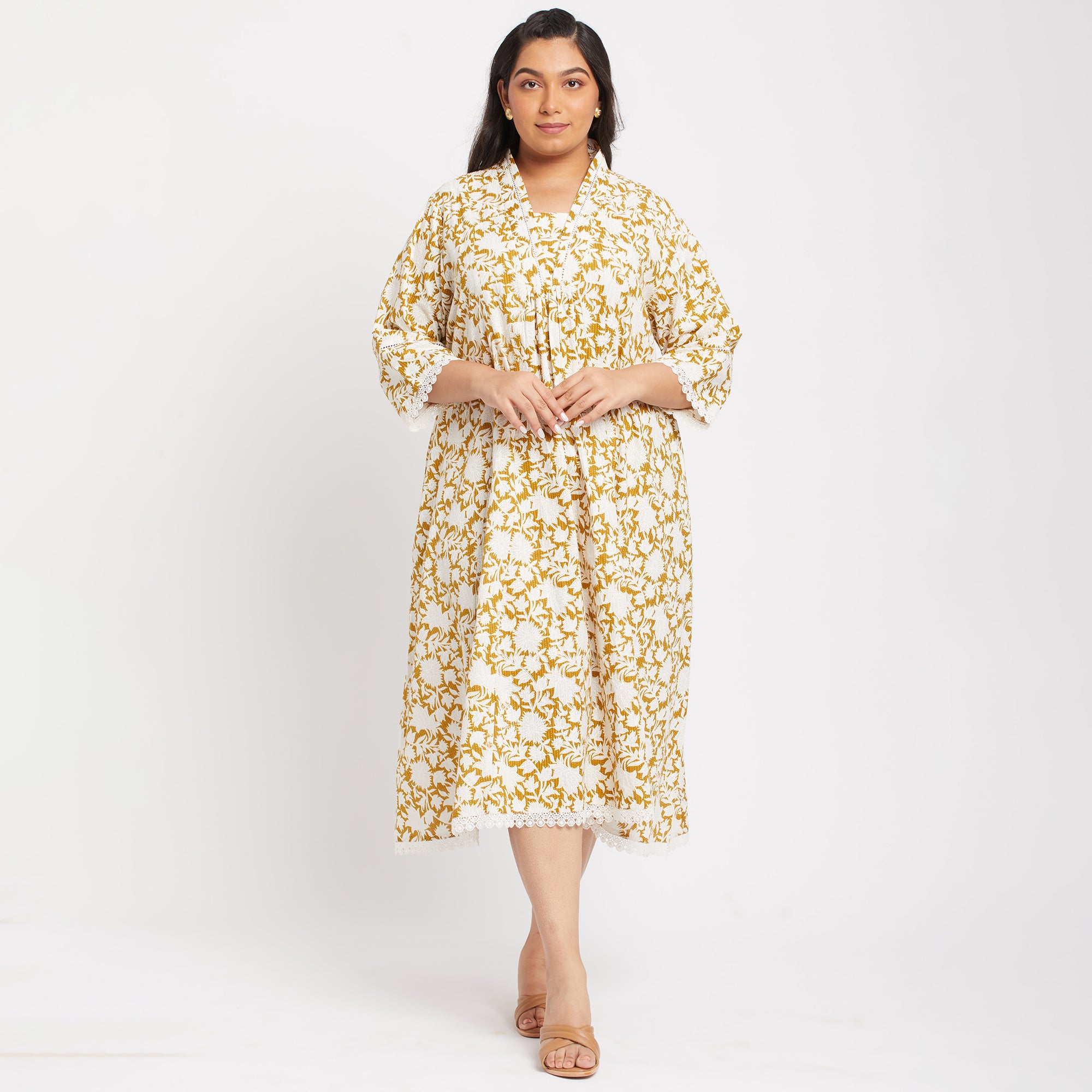 Cotton Print Ethnic Dress