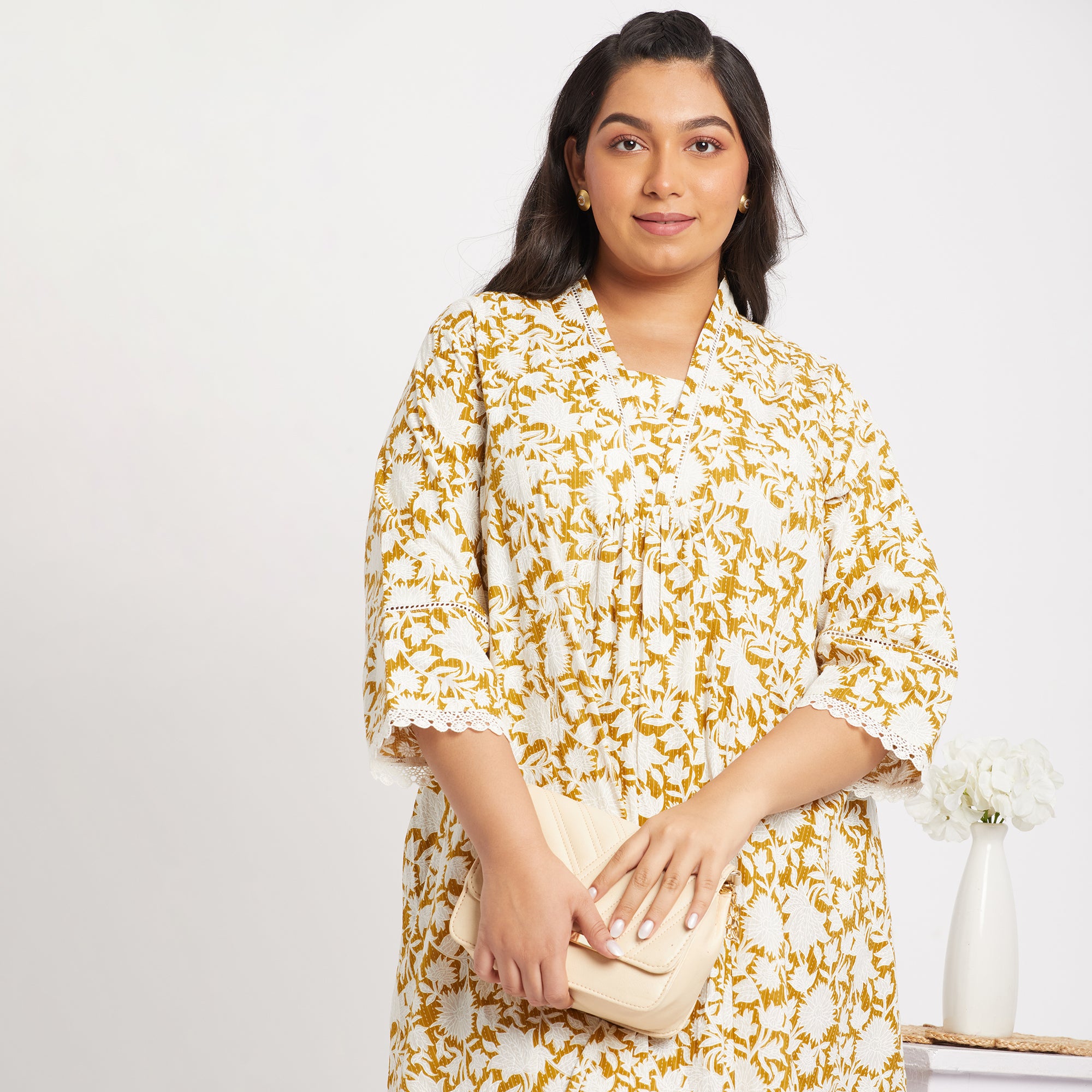 Cotton Print Ethnic Dress