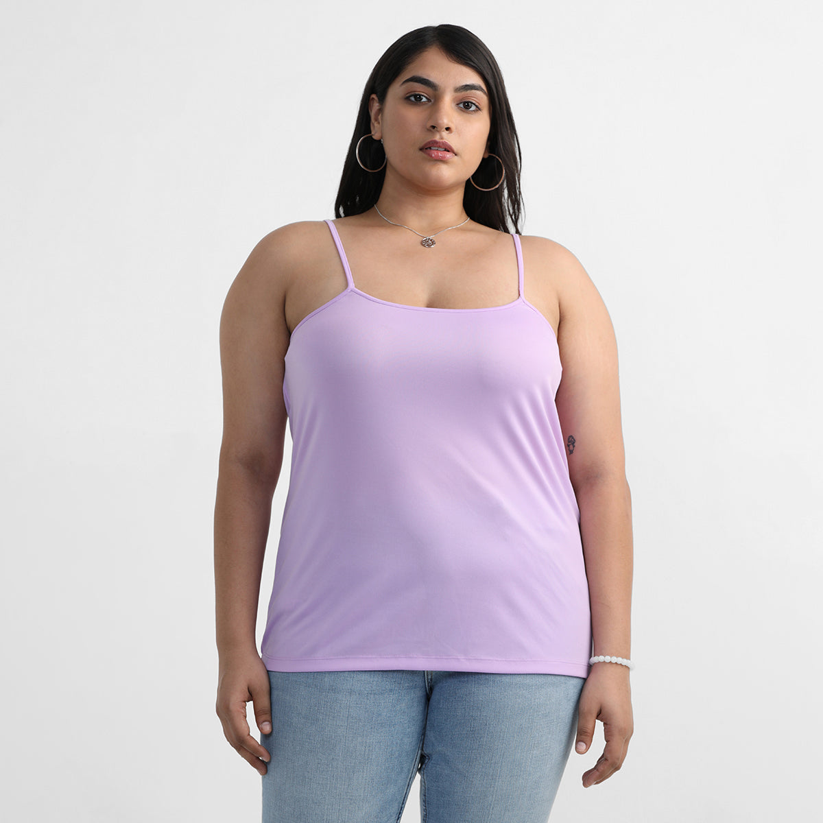 Lavender Camisole For Plus Size women