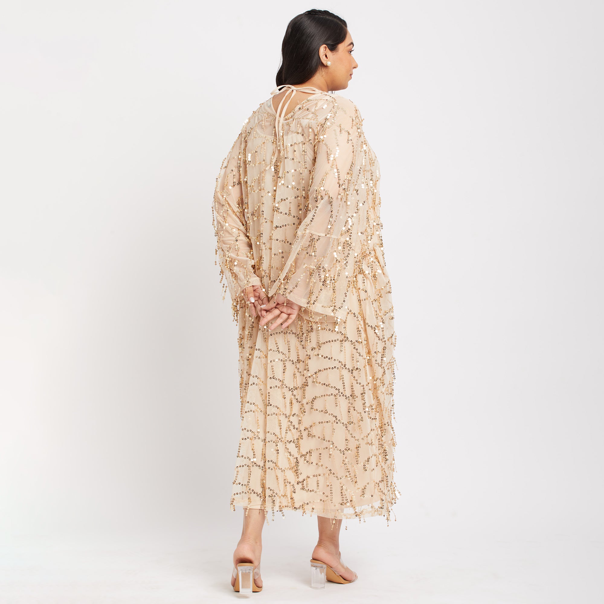 Festive Sequins Kaftan