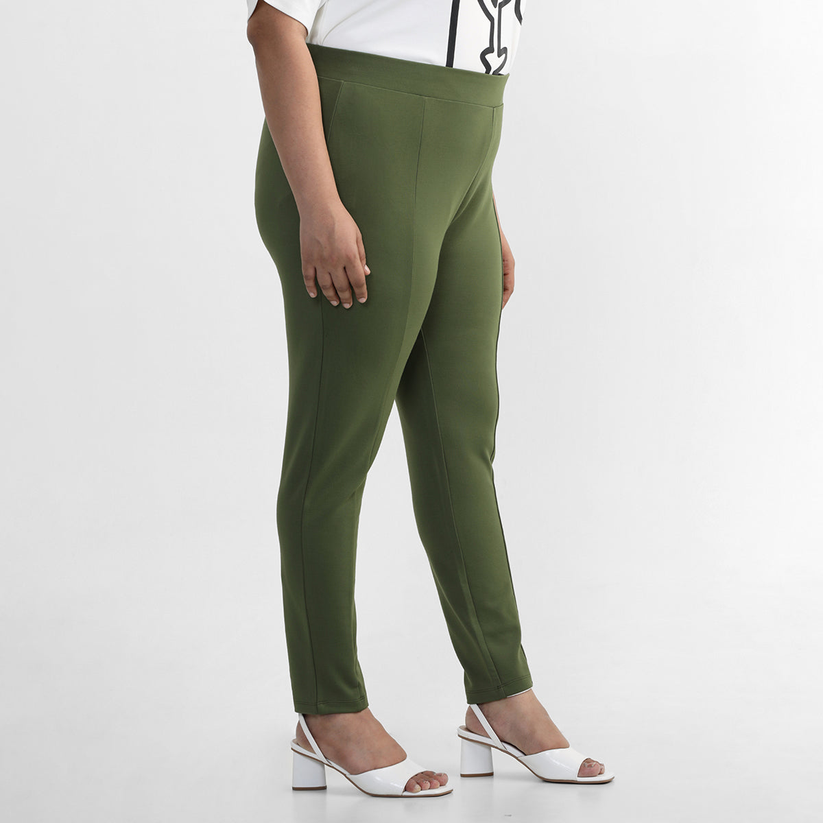 Olive Green Leggings
