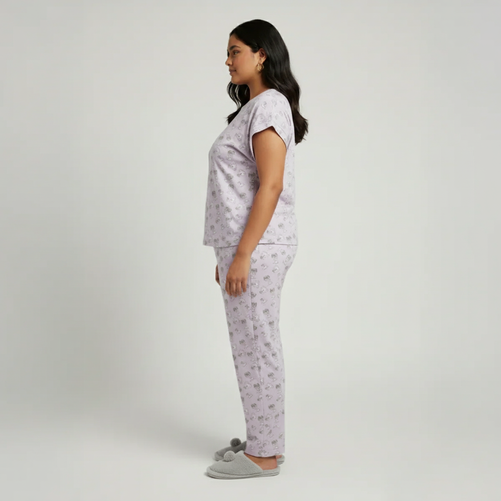 Koala Print Jersey PJ Set