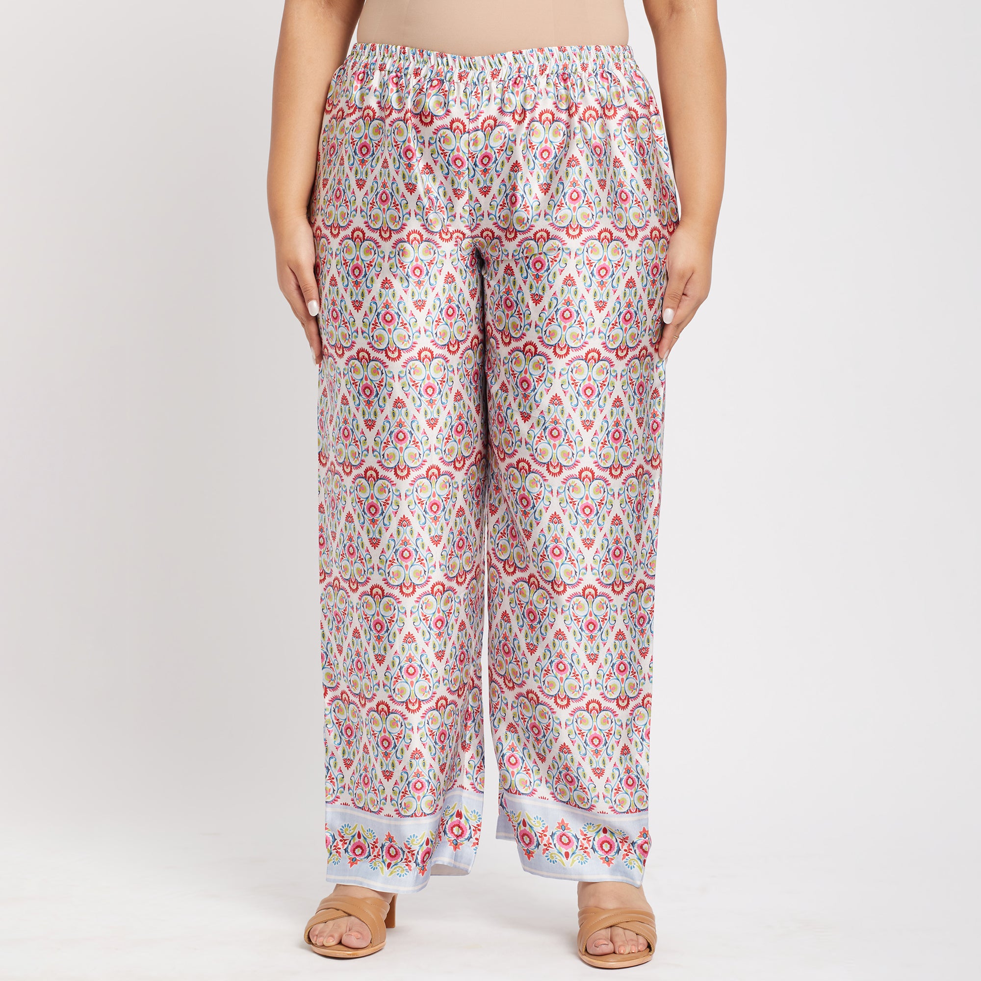 Printed Satin Co-ord Set