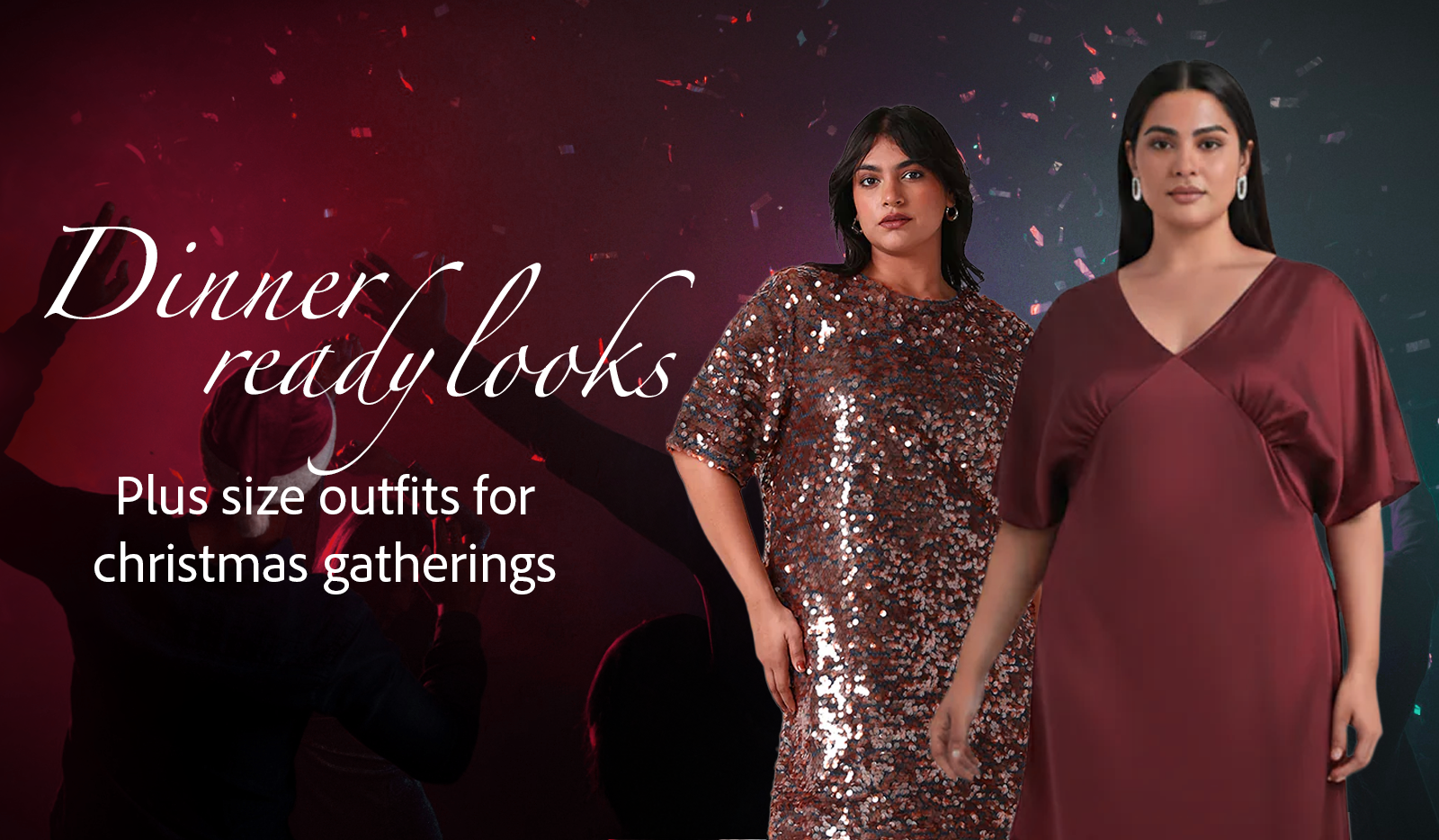 Stylish Plus-Size Christmas Dinner Outfit Ideas for a Festive, Flattering Look