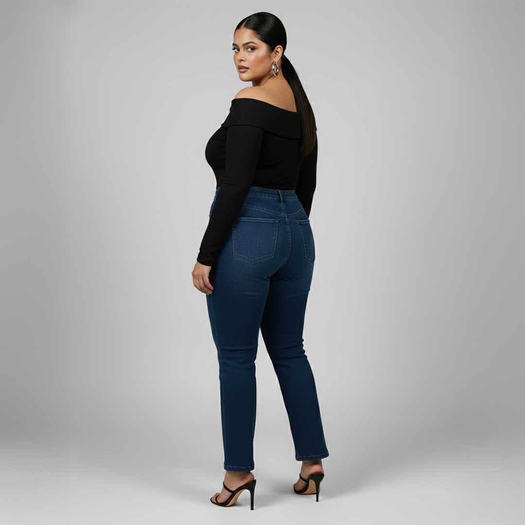 Black Glitter Knit Off-Shoulder Top